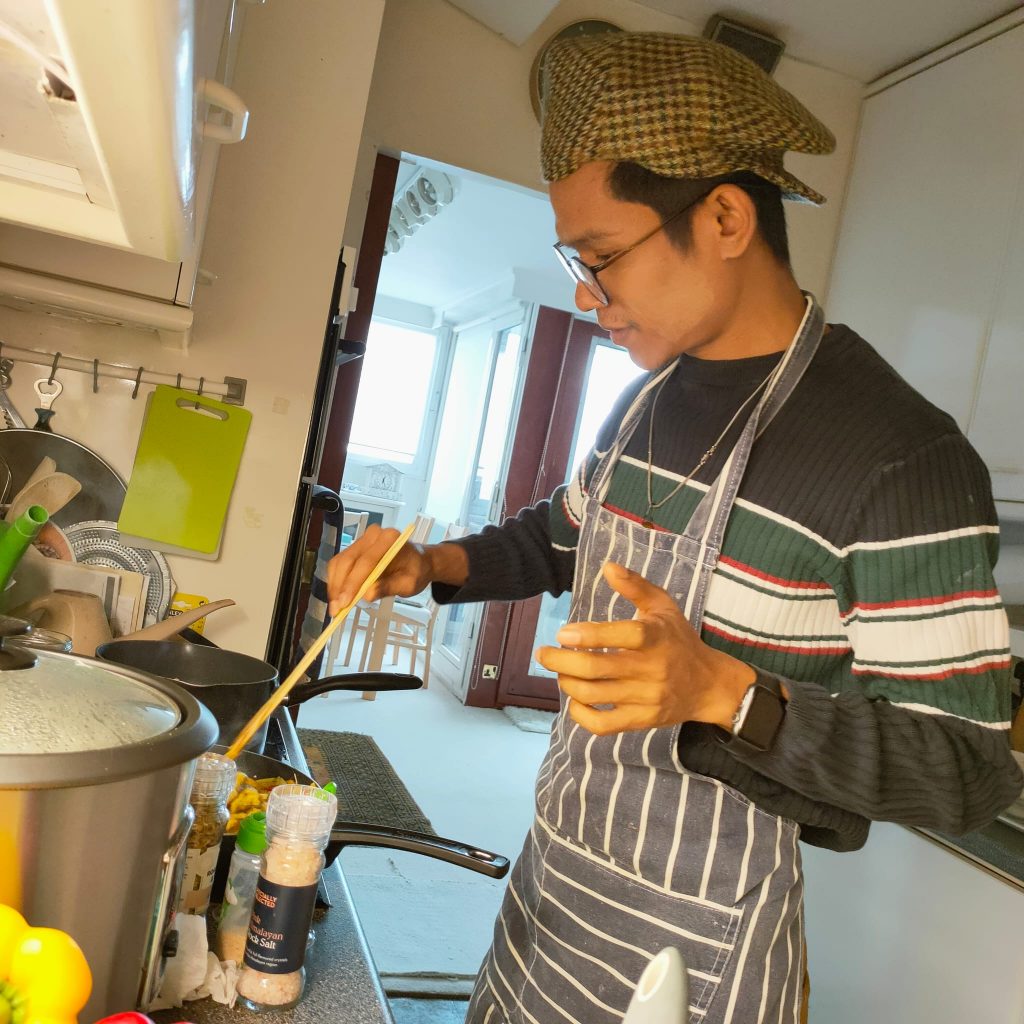 Cooking for 94 year old Desmond